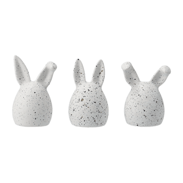 Triplets pä�äsiäispupu, 3-pakkaus - White dot - DBKD