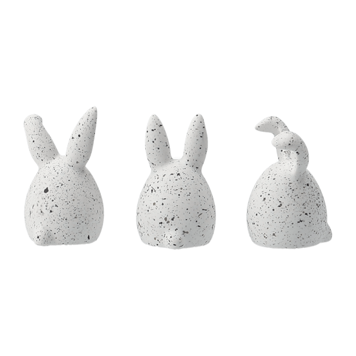 Triplets pääsiäispupu, 3-pakkaus, White dot DBKD