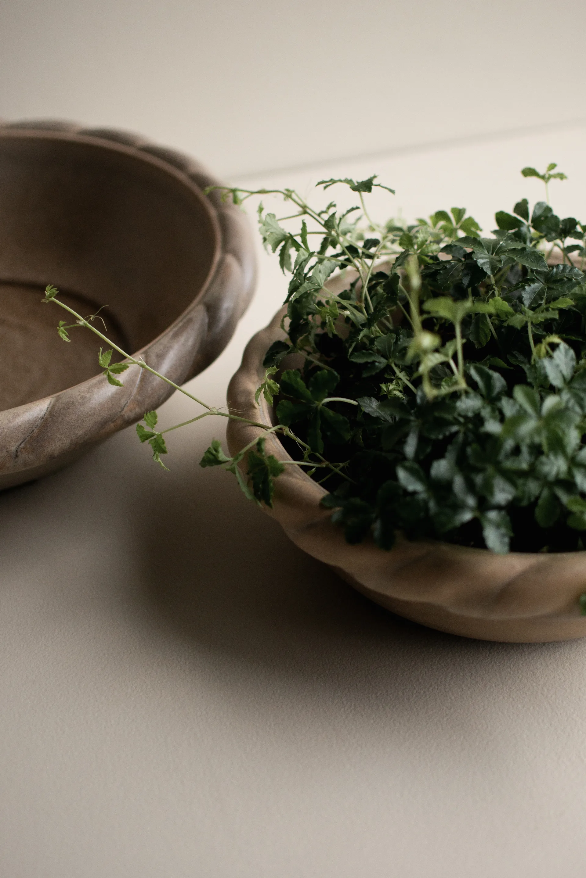 Twine fat Ø30 cm, Beige DBKD