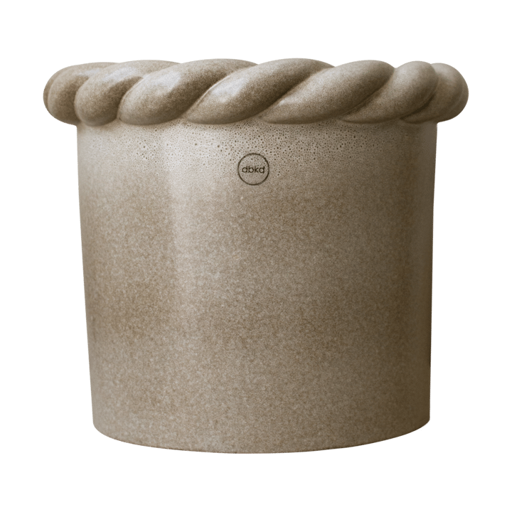 Twine ruukku Ø 22 cm - Beige - DBKD