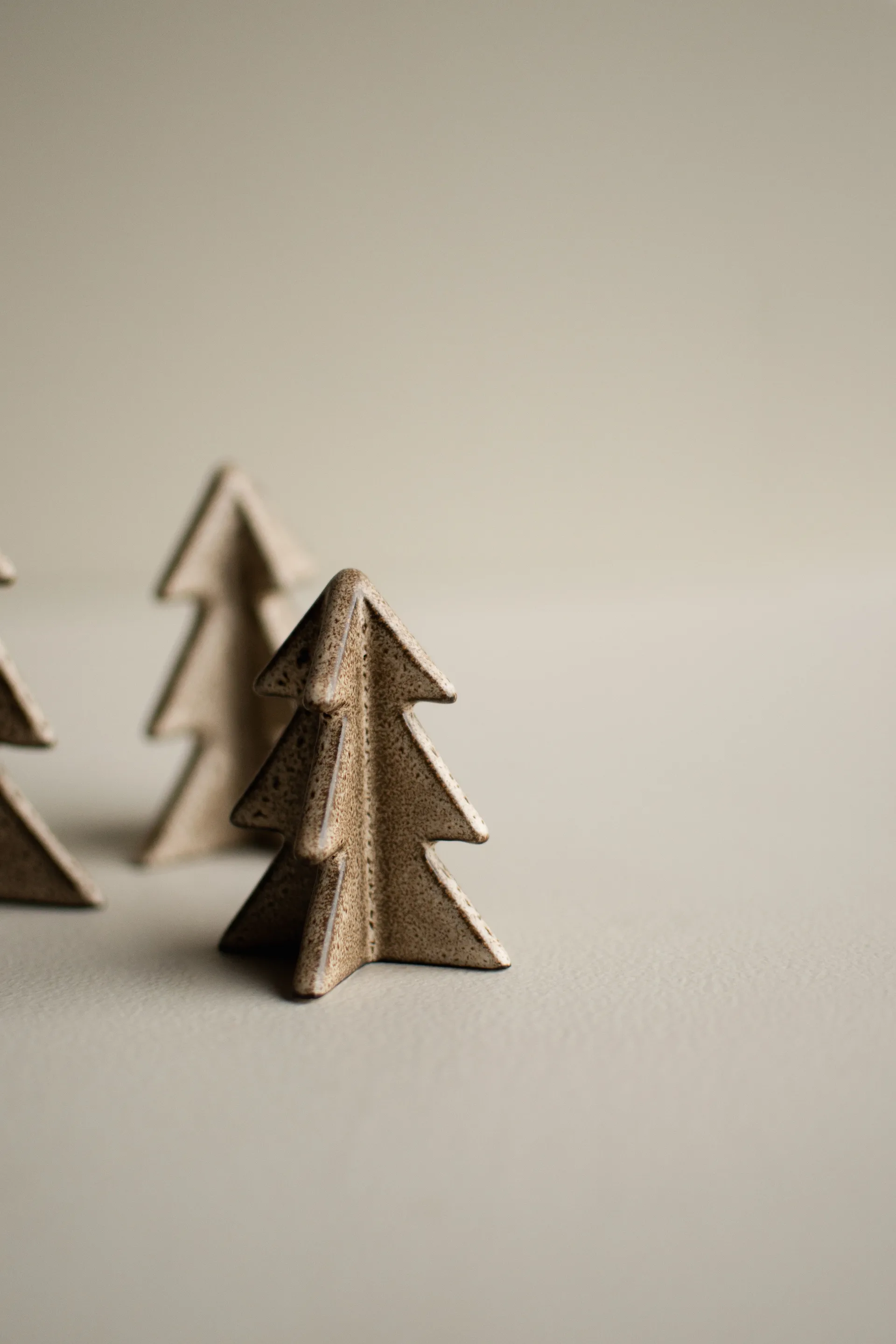 Winter tree koriste, Beige, 7 cm DBKD