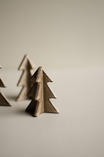 Winter tree koriste - Beige, 7 cm - DBKD