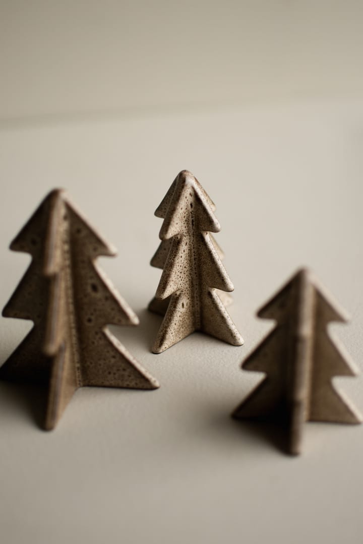 Winter tree koriste, Beige, 8 cm DBKD