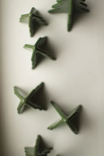 Winter tree koriste - Vihreä, 8 cm - DBKD