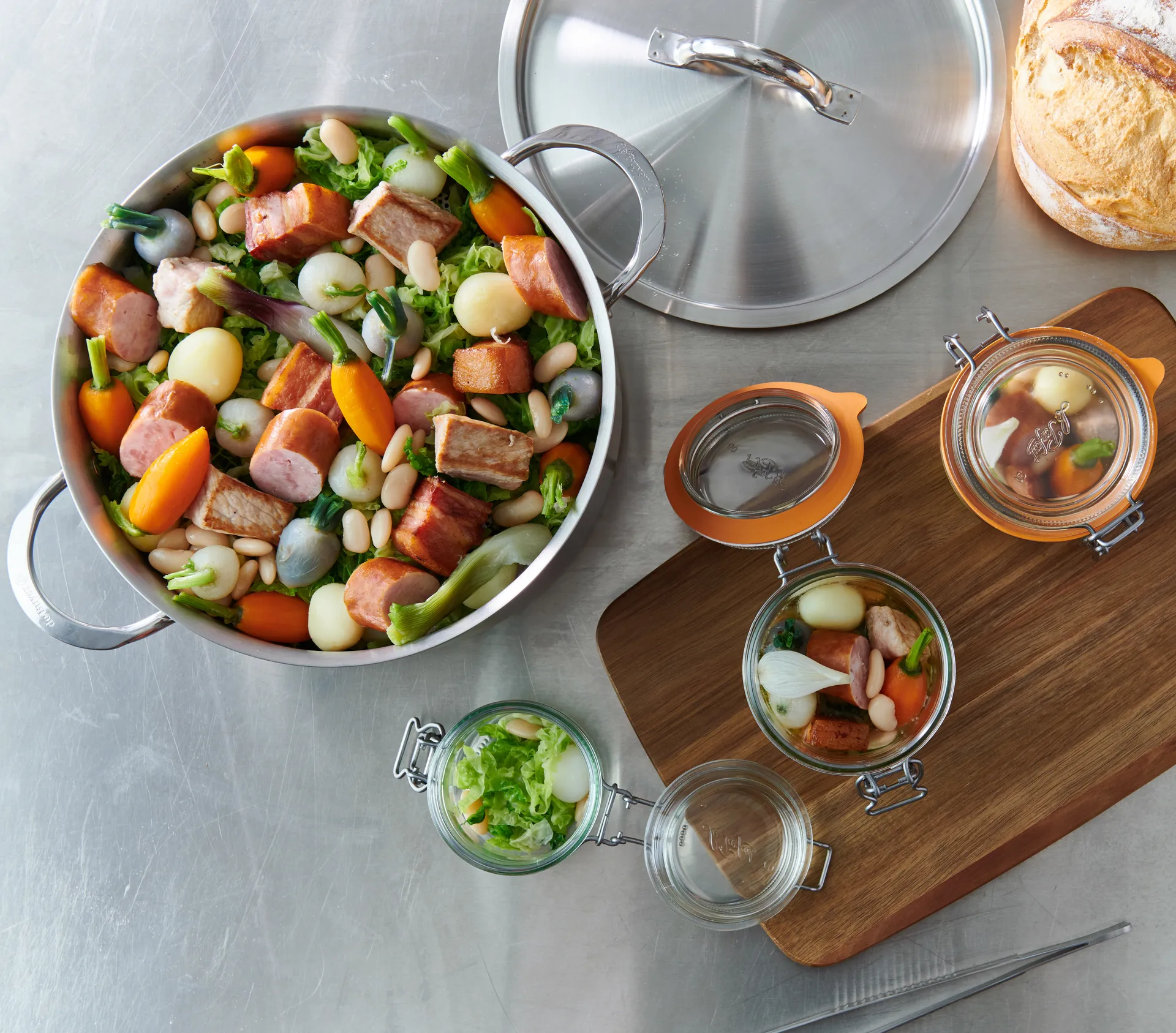 Alchimy wokkipannu ruostumatonta terästä., Ø28 cm De Buyer