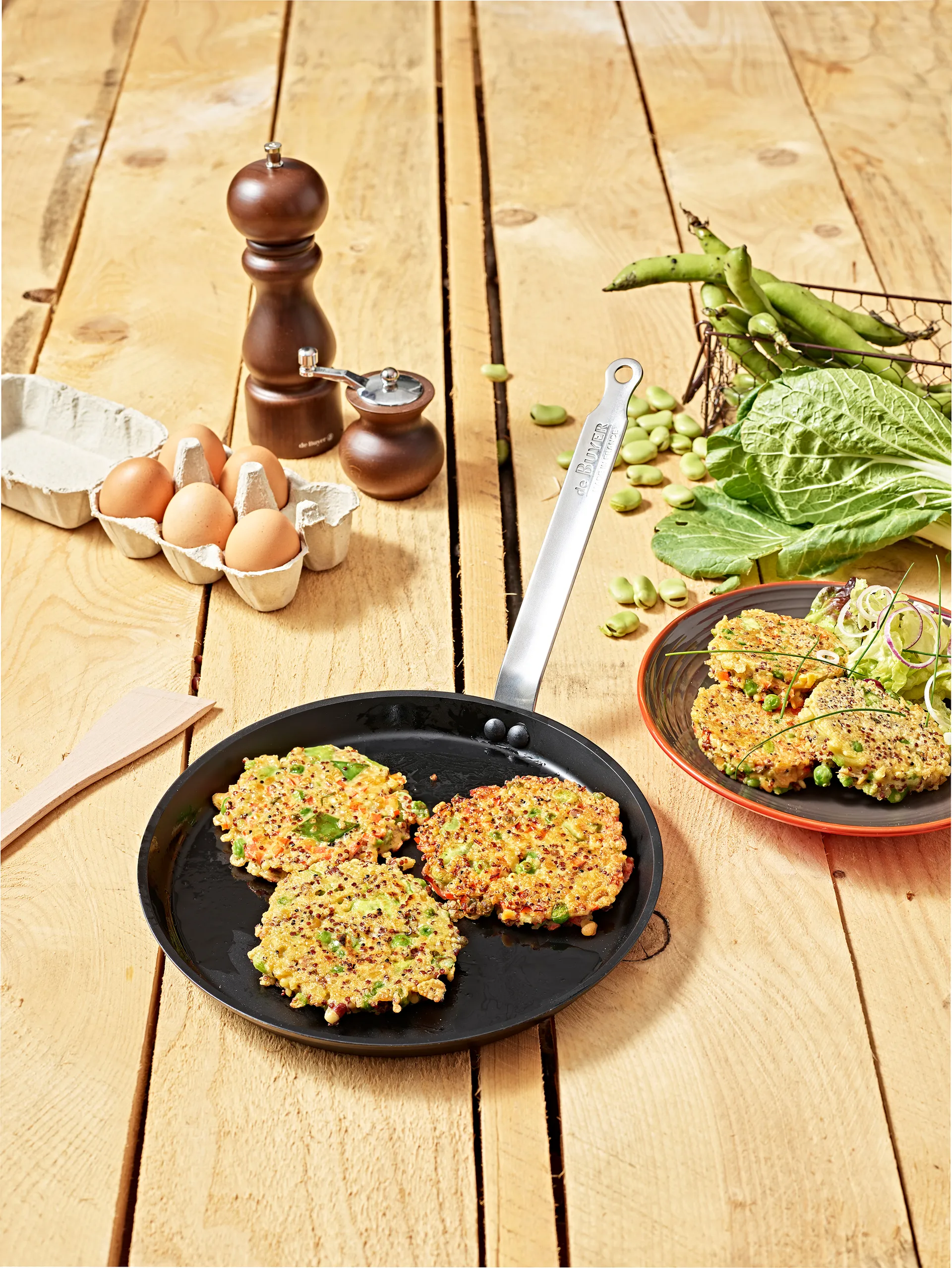 Choc Intense -lettupannu, 26 cm De Buyer