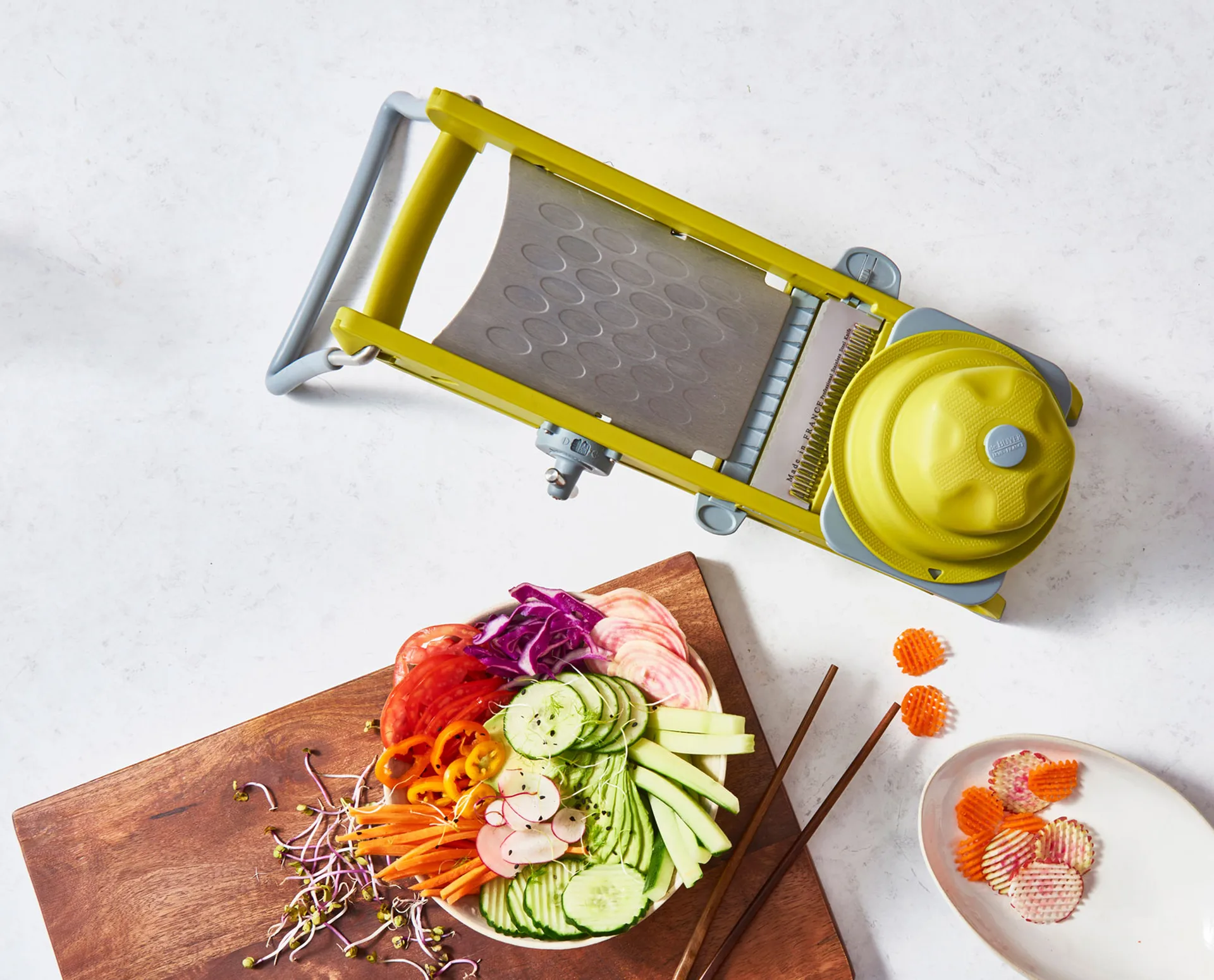 De Buyer Swing Plus mandoliini, Vihreä De Buyer