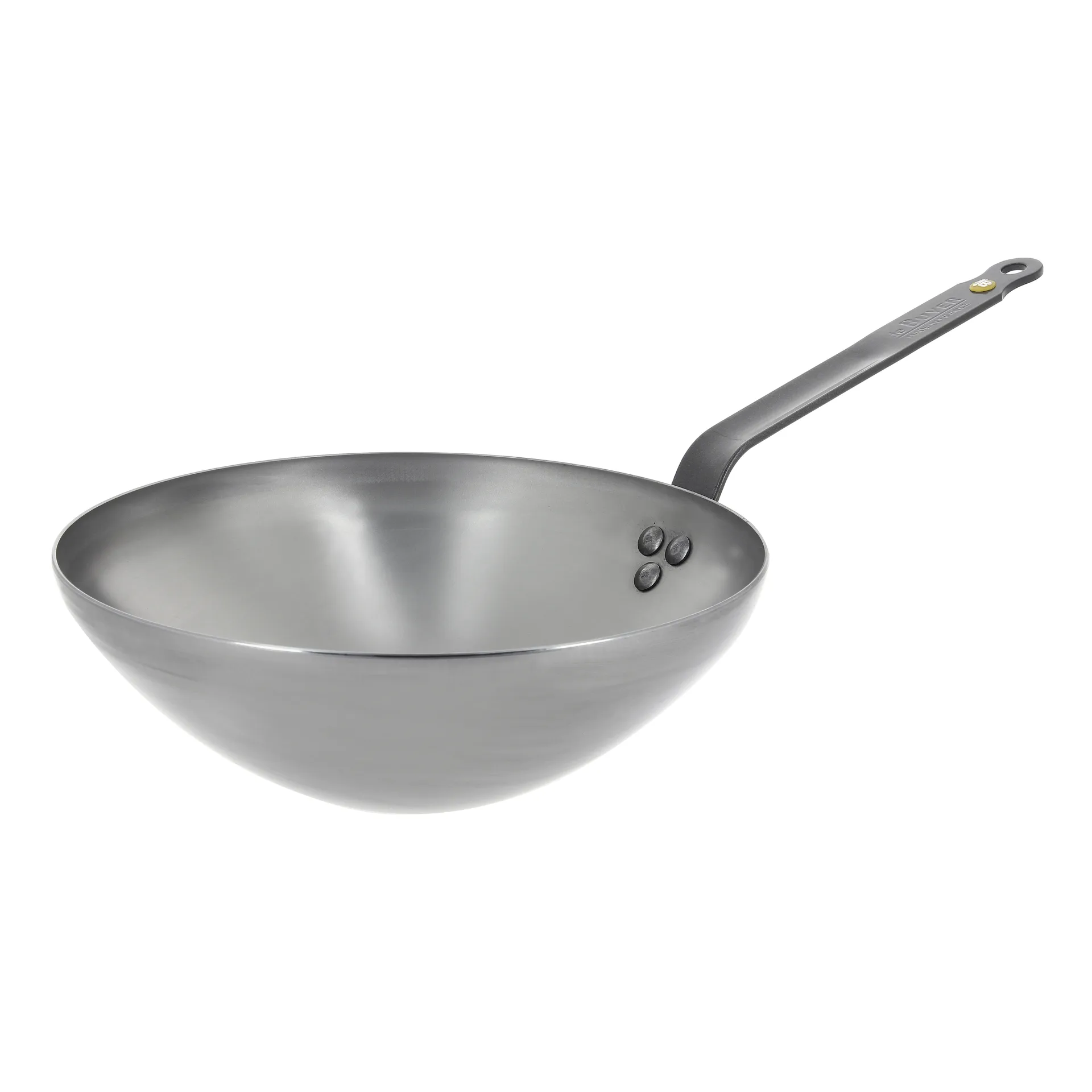 Mineral B -wokkipannu, 28 cm De Buyer
