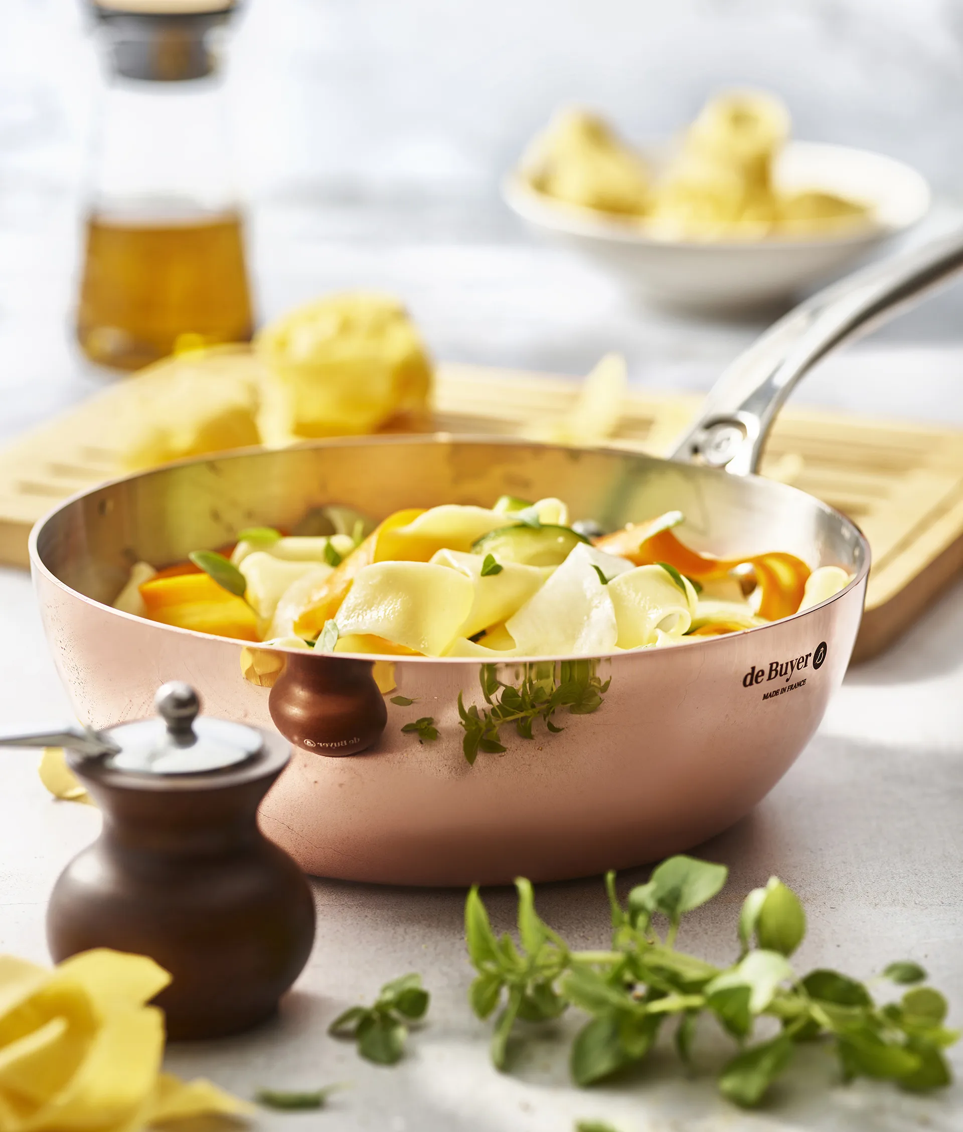 Prima Matera Conical -paistokasari, 24 cm De Buyer