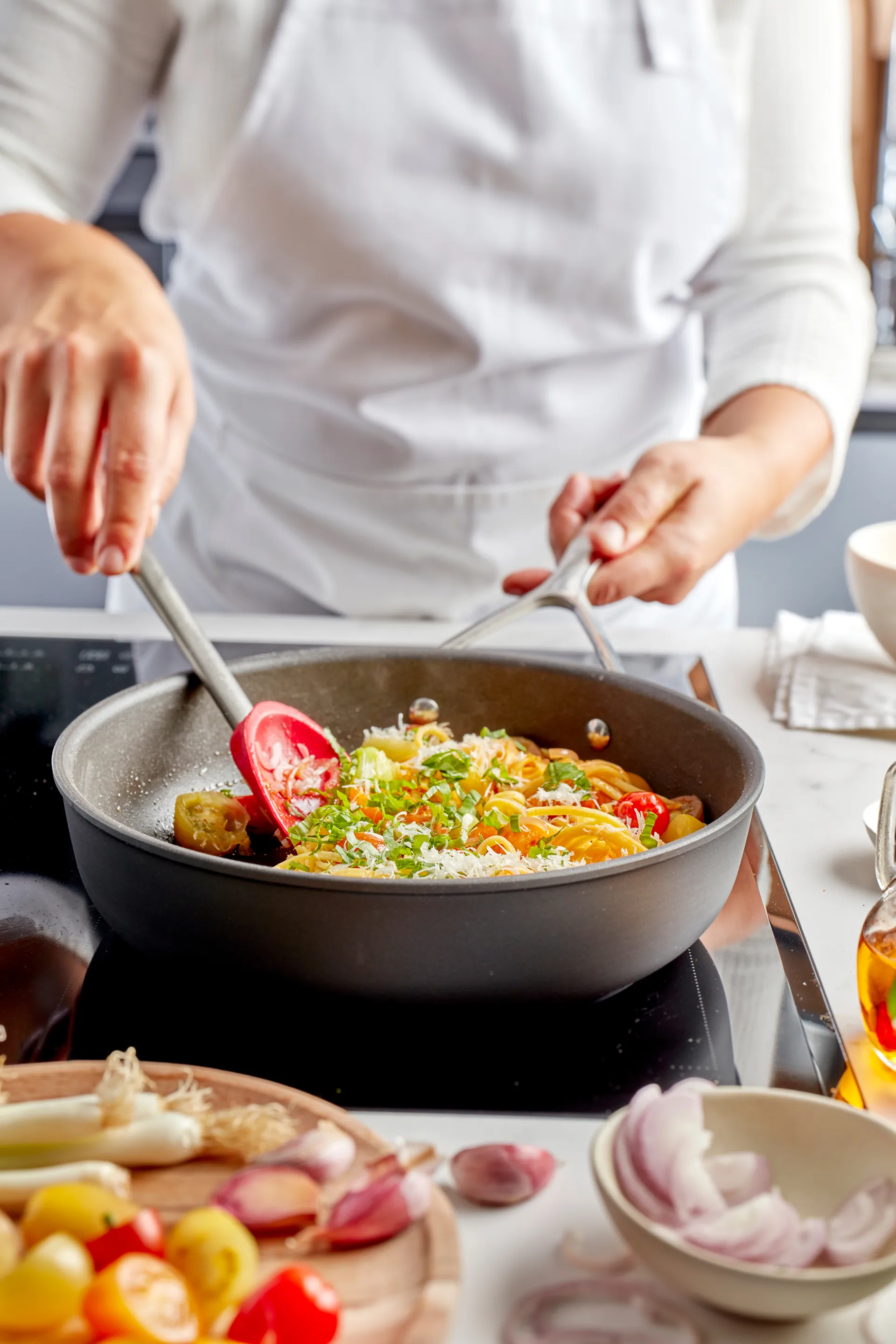 Alu Pro 5 TI-x traktori pannu Duraslide 5-ply, Ø24 cm Demeyere