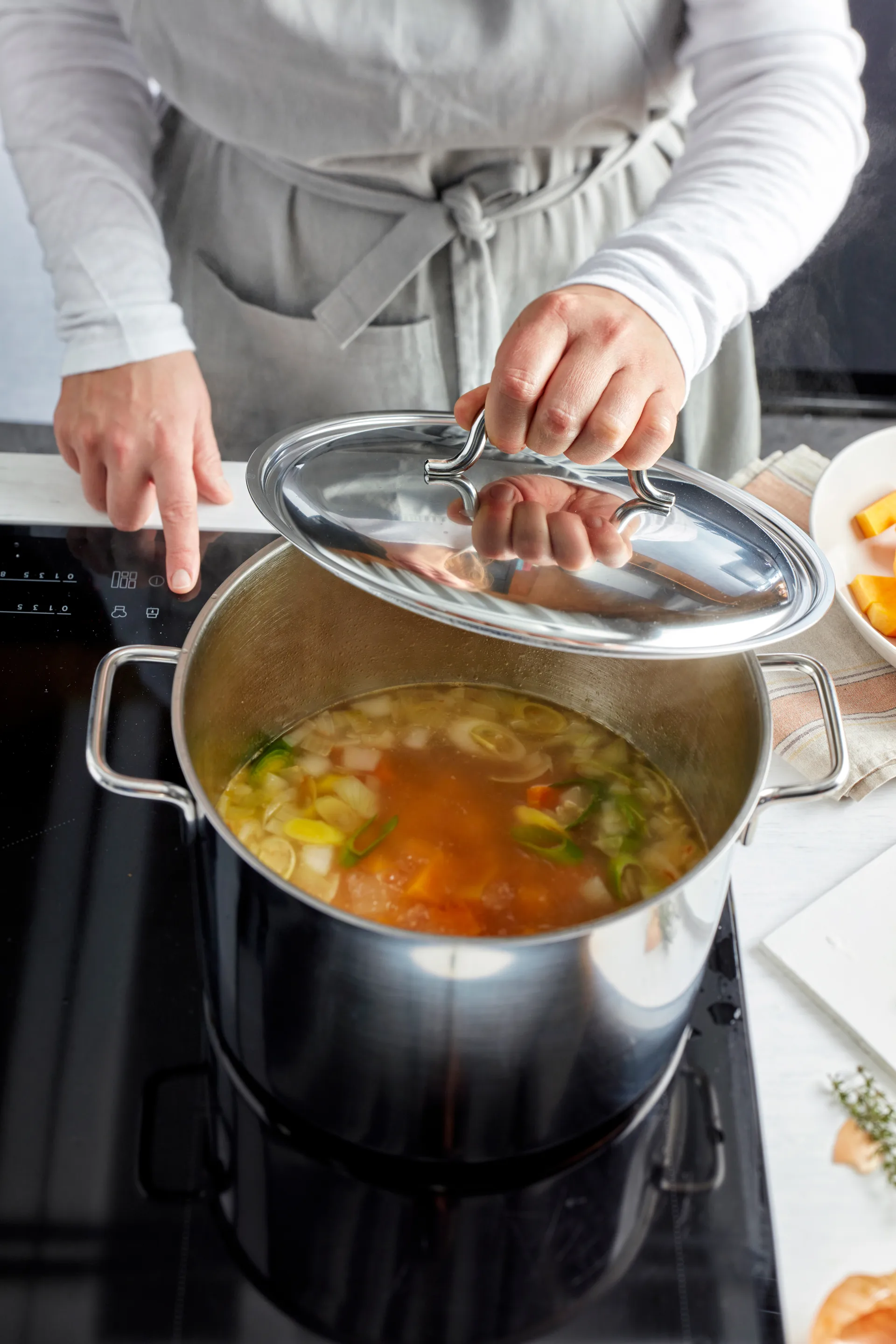 Demeyere Apollo 7 kattila korkea ruostumaton teräs, 8 l Demeyere
