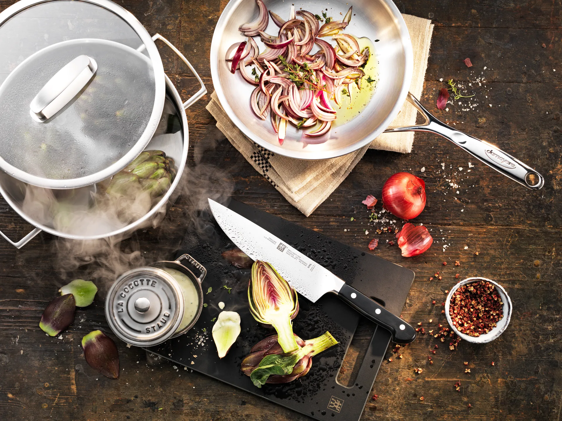 Demeyere Proline -paistinpannu, Ø 24 cm Demeyere