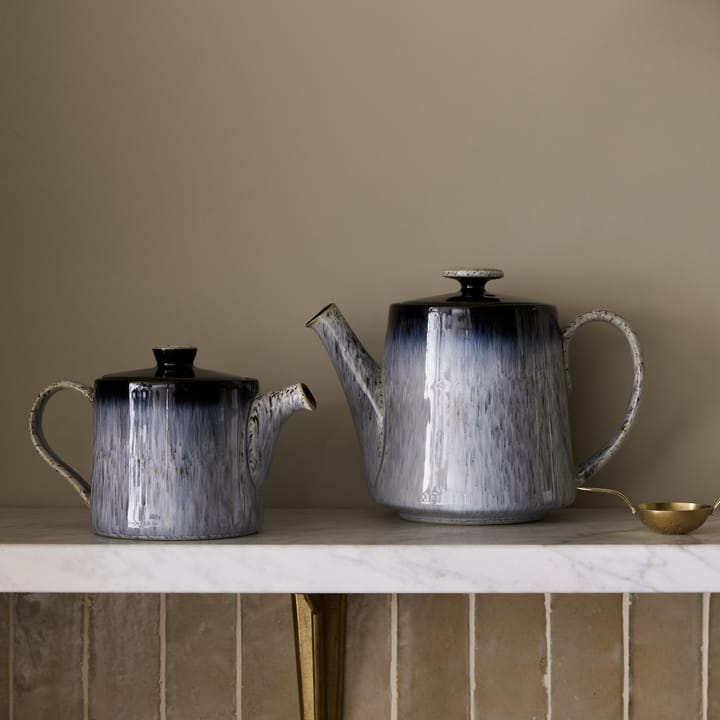Halo brew -teekannu, 0,44 l, Sininen-harmaa-musta Denby