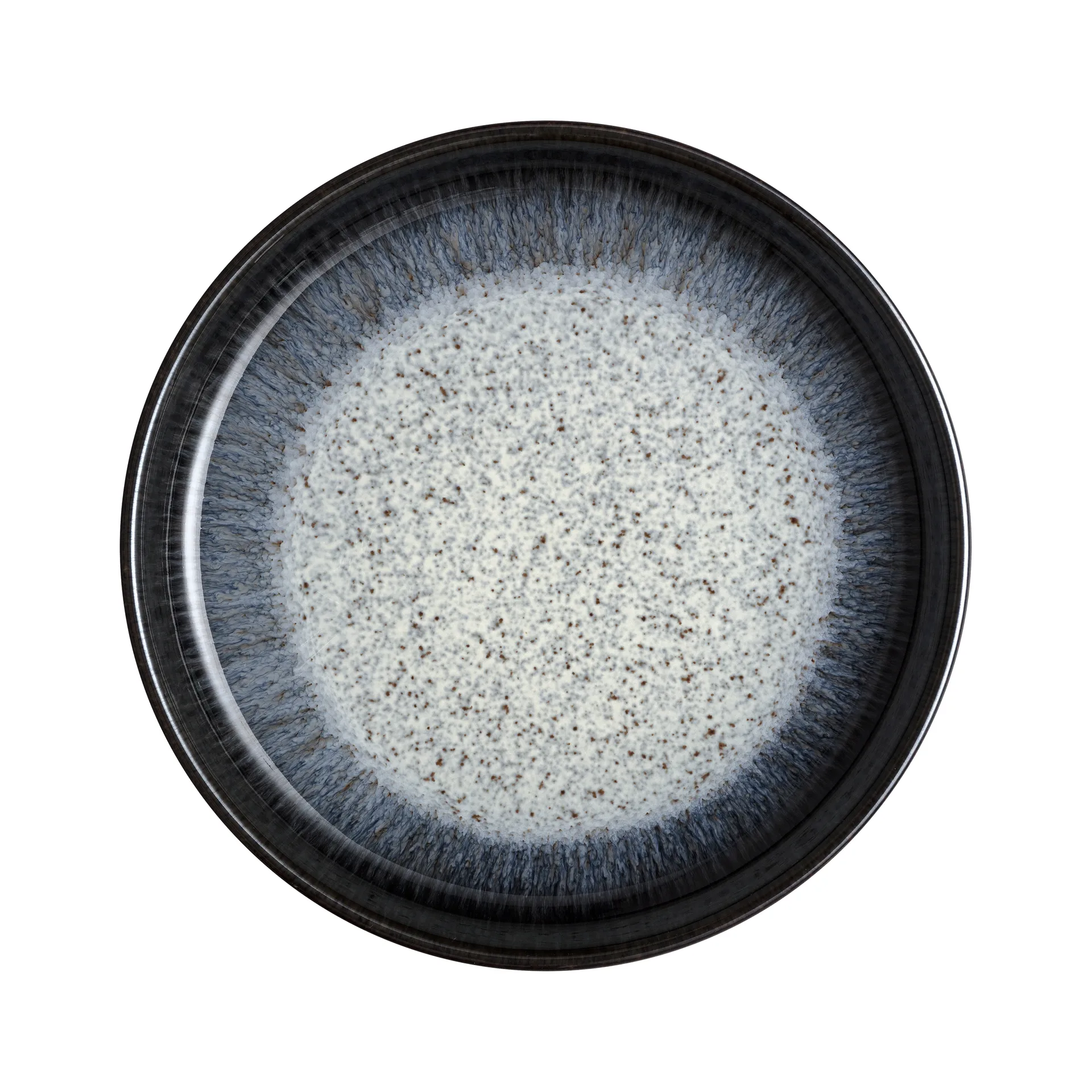 Halo Coupe -leipälautanen 21 cm, Sininen-harmaa-musta Denby