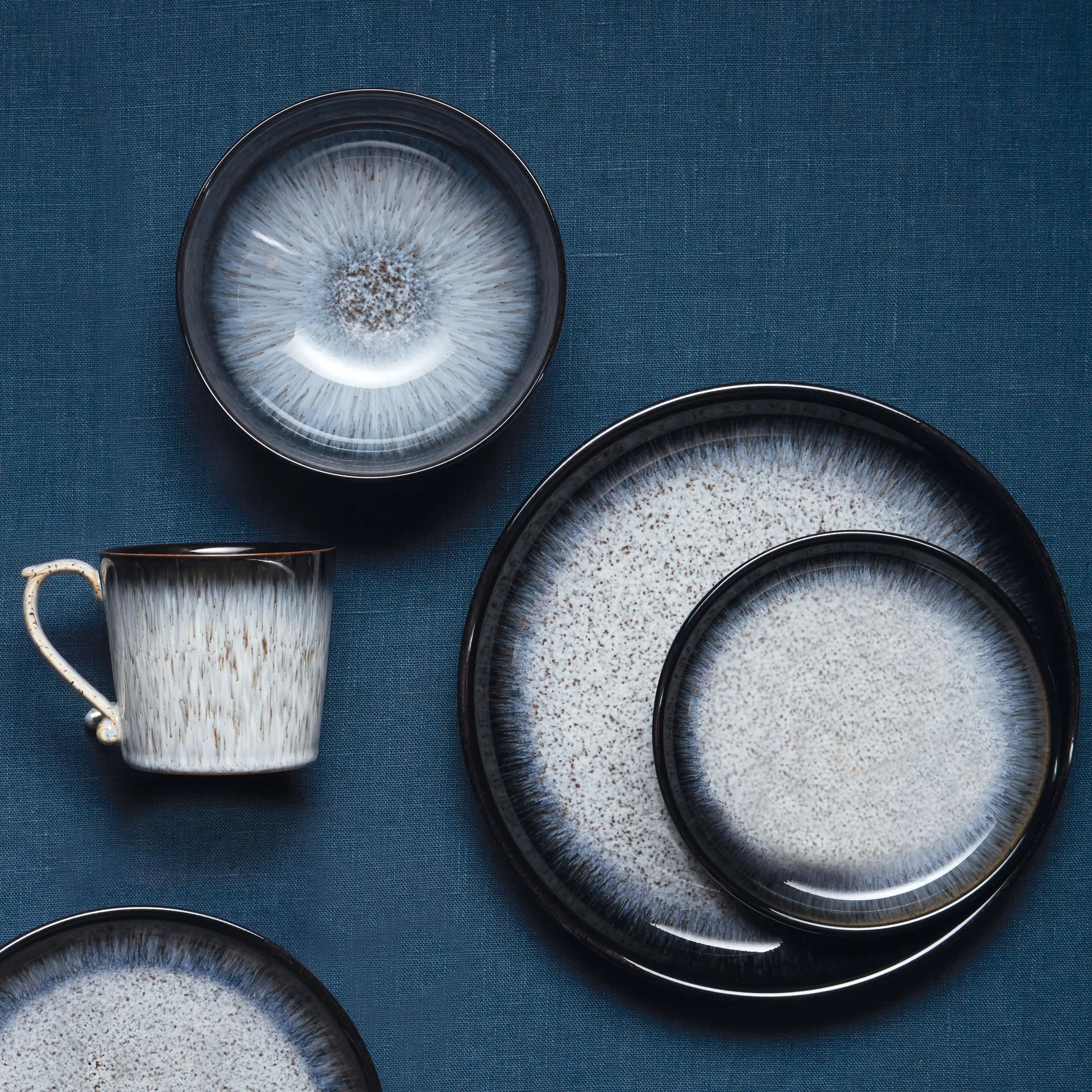 Halo murokulho 16 cm, Sininen-harmaa-musta Denby