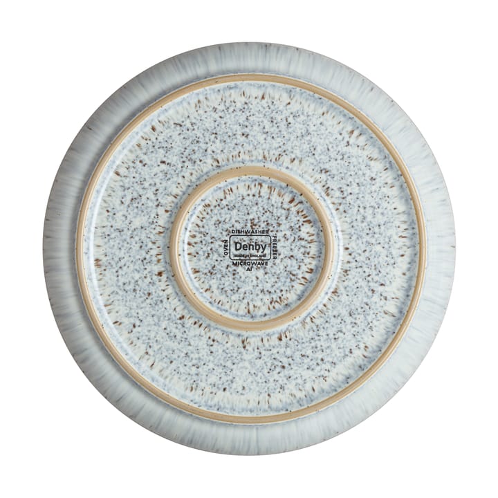 Halo Speckle coupe -lautanen, 21 cm, Harmaa-ruskea Denby