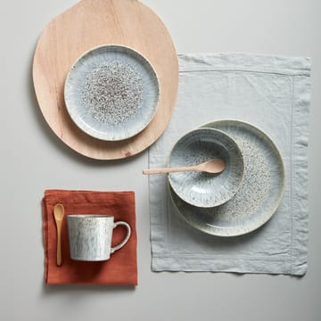 Halo Speckle coupe -lautanen, 21 cm - Harmaa-ruskea - Denby