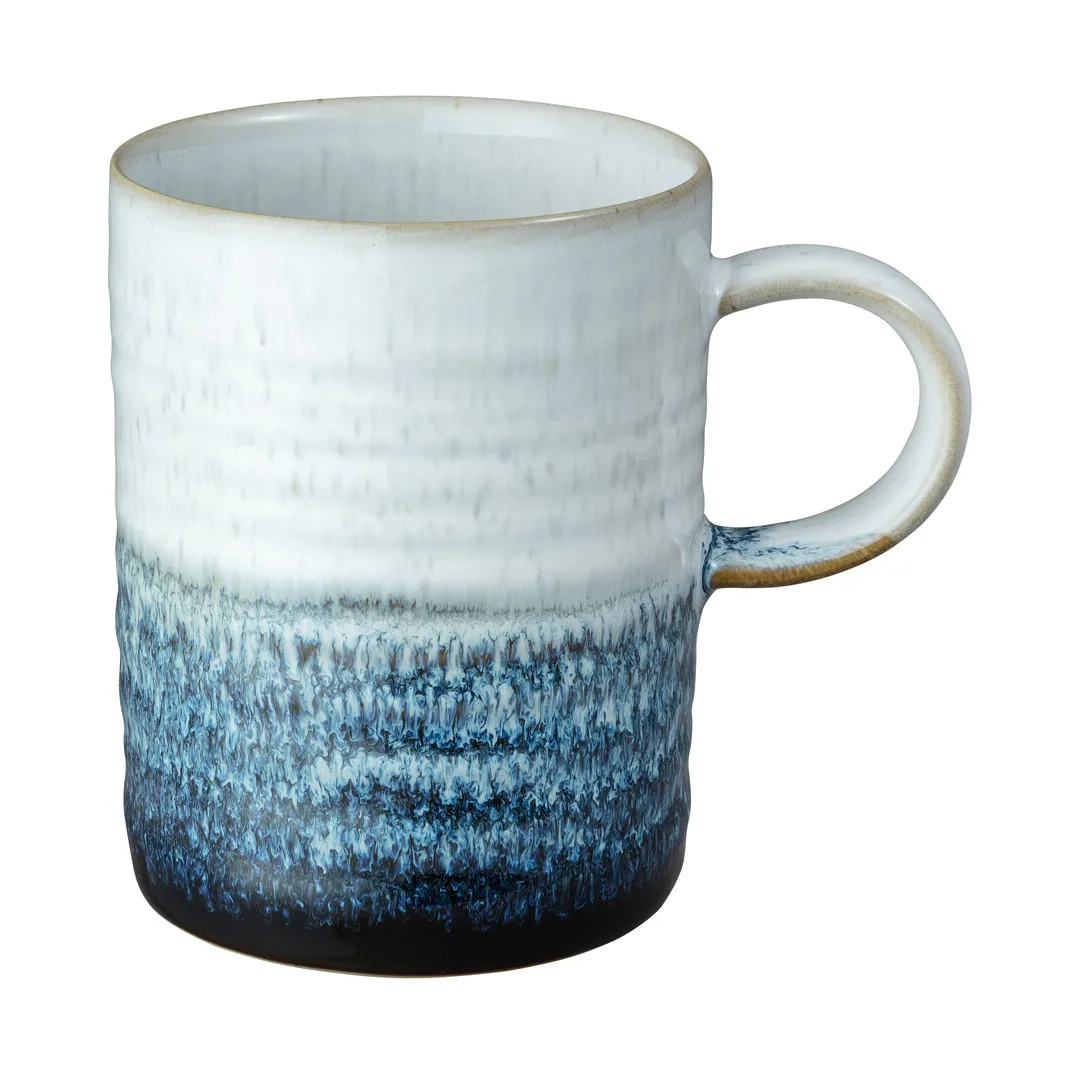 Kiln blue ridged muki, 41 cl Denby
