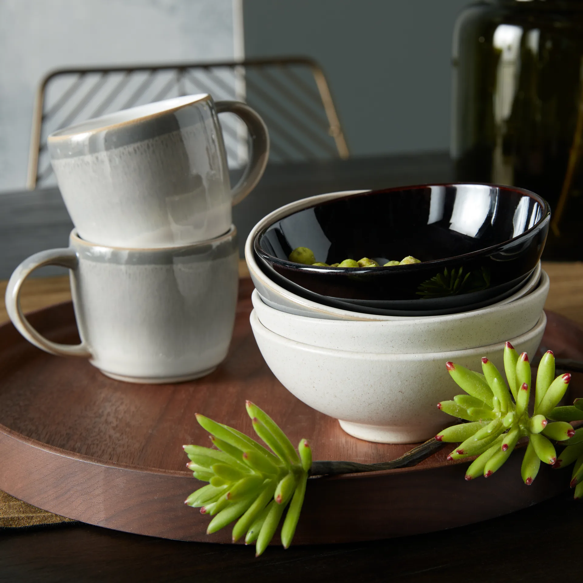 Modus Speckle Curved -kulho 13,5 cm, Valkoinen Denby