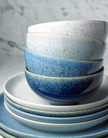 Studio Blue coupe -lautanen, 21 cm - Chalk - Denby