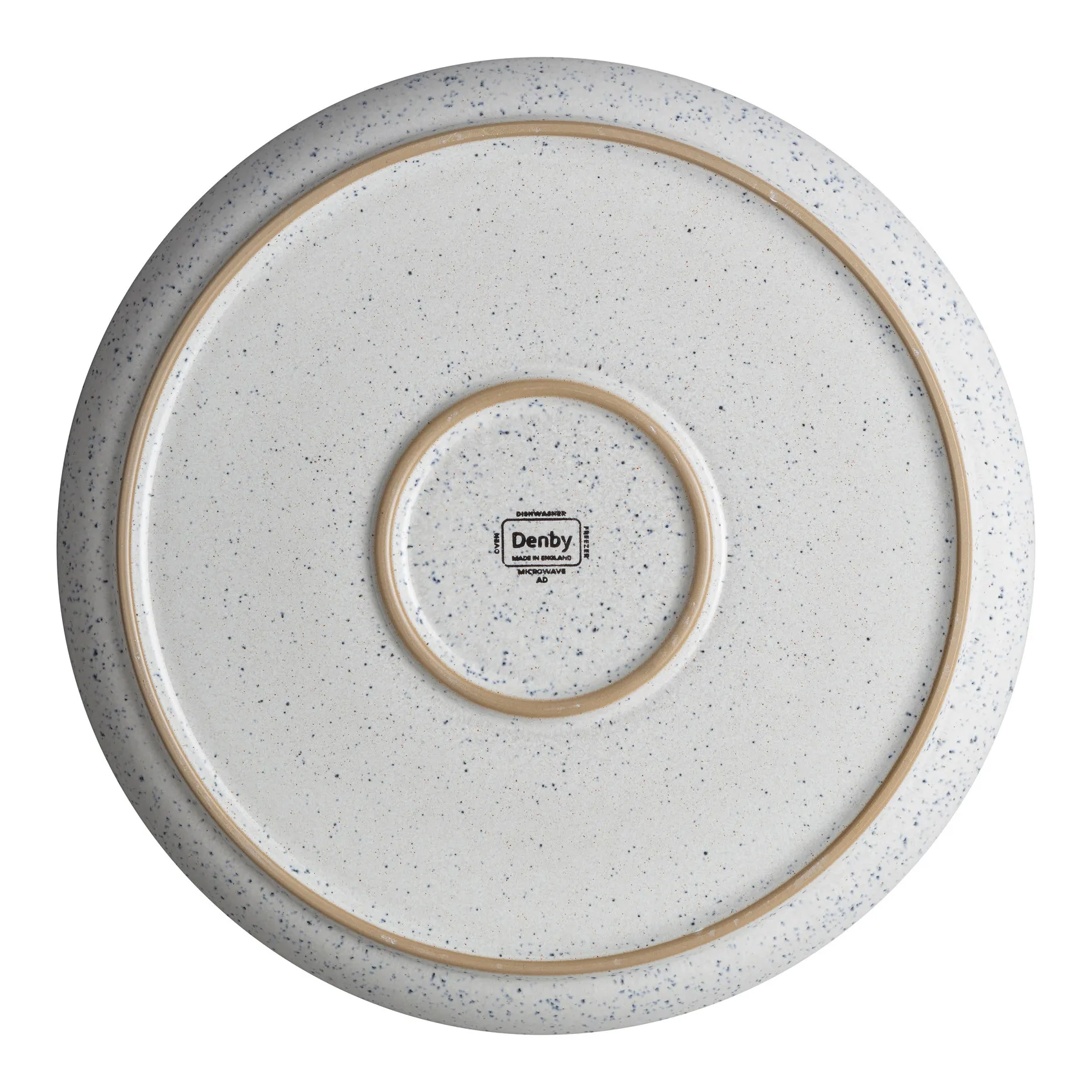 Studio Blue coupe -lautanen, 26 cm, Chalk Denby