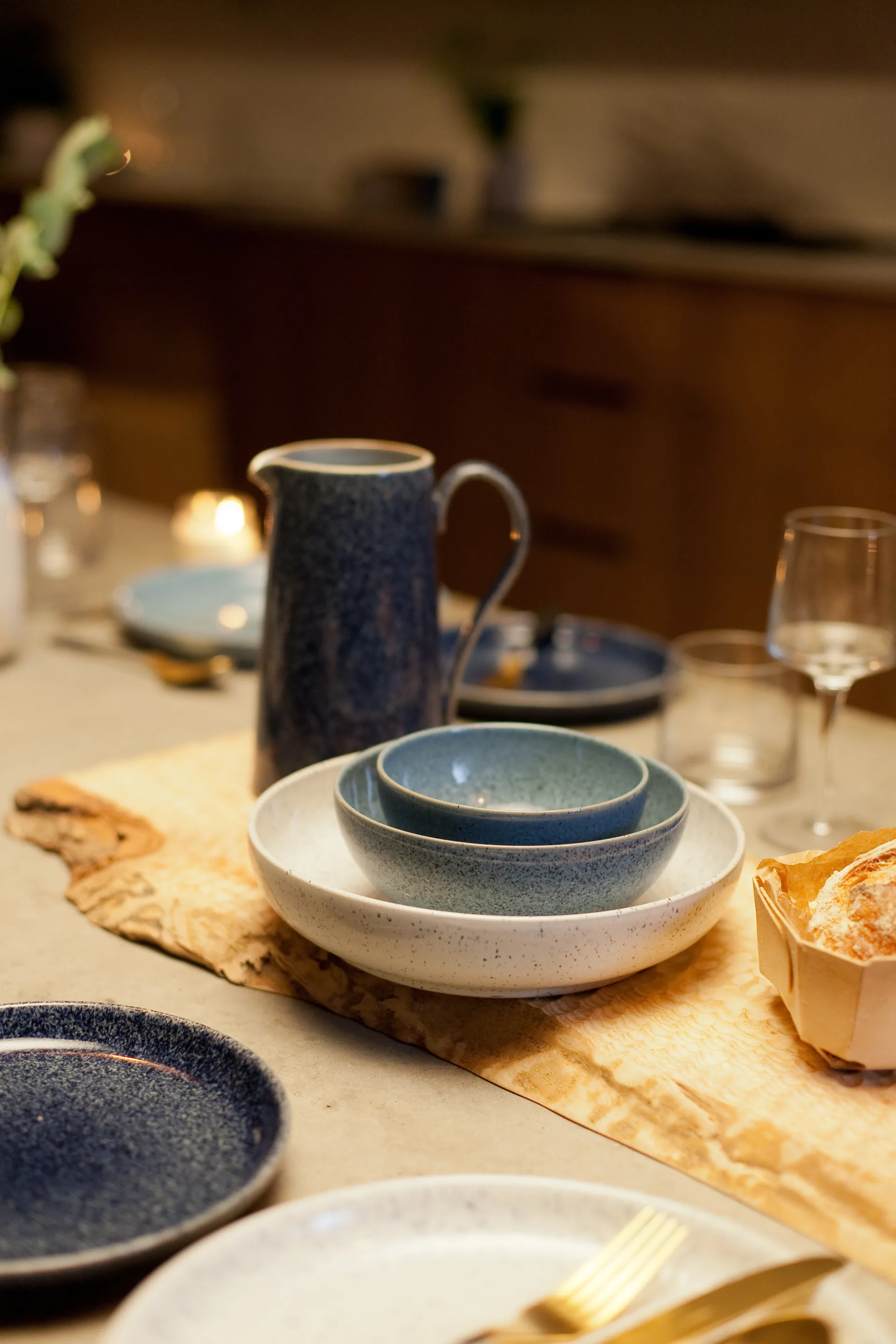 Studio Blue -kulho, 20,5 cm, Pebble Denby