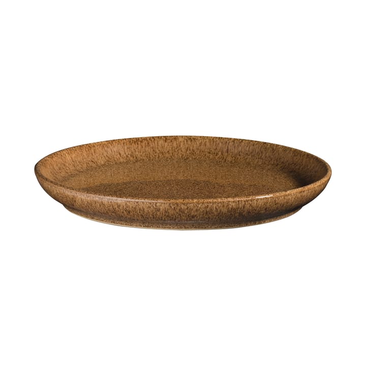 Studio Craft coupe -lautanen, 21 cm, Chestnut Denby