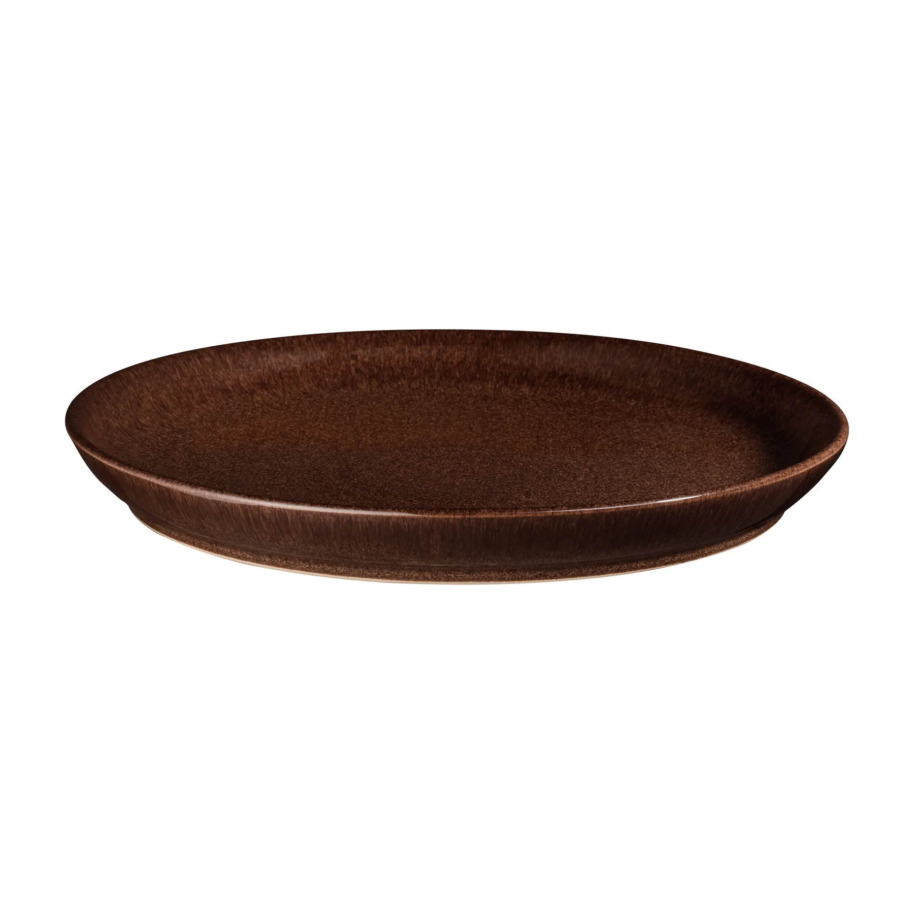 Studio Craft coupe -lautanen, 26 cm, Walnut Denby