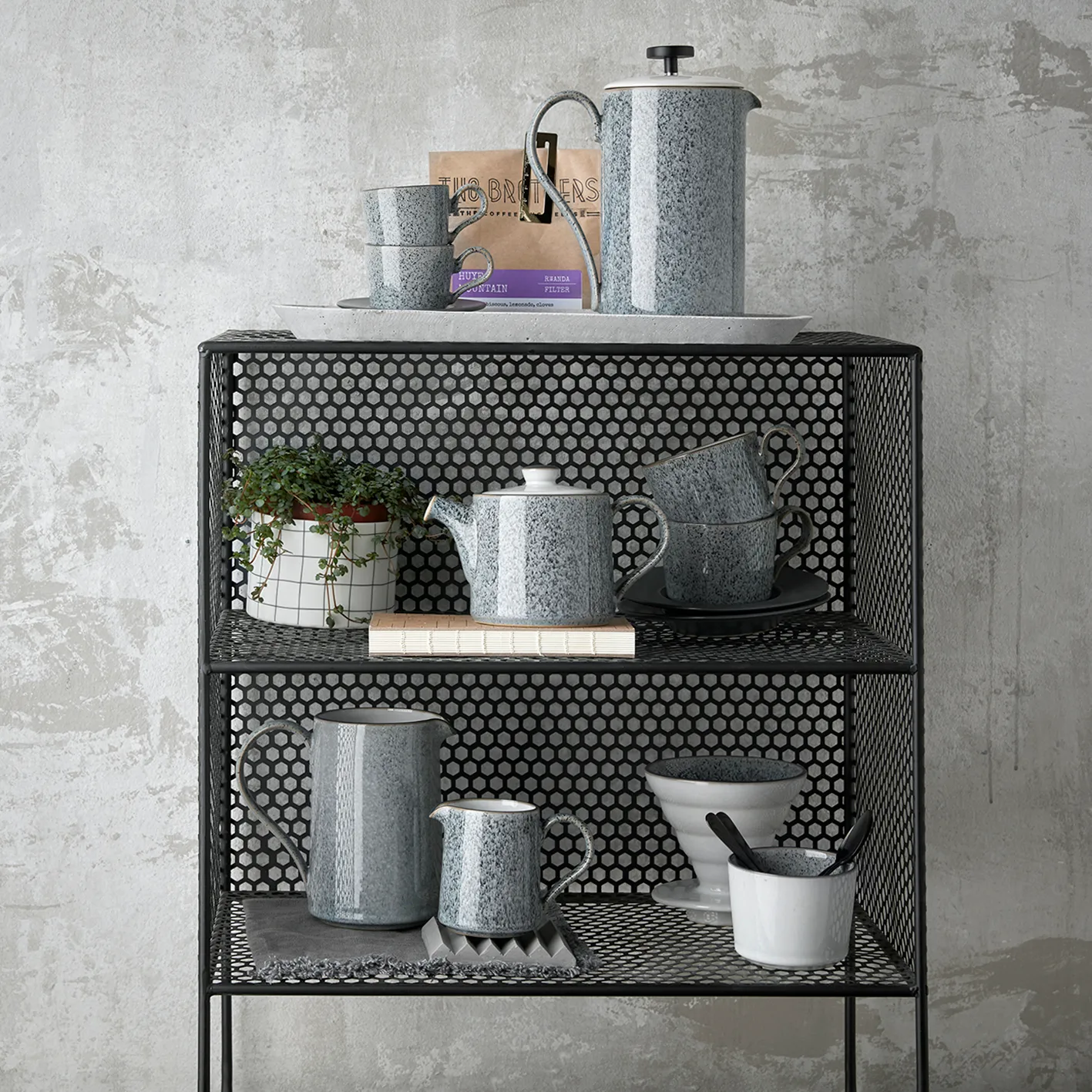 Studio Grey Brew -teekuppi, 26 cl, Grey Denby