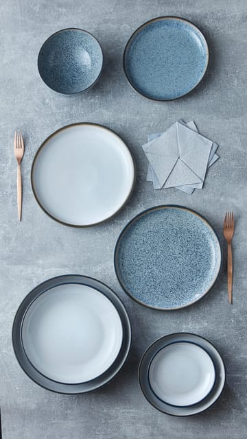 Studio Grey coupe -lautanen, 17 cm - Graniitti - Denby