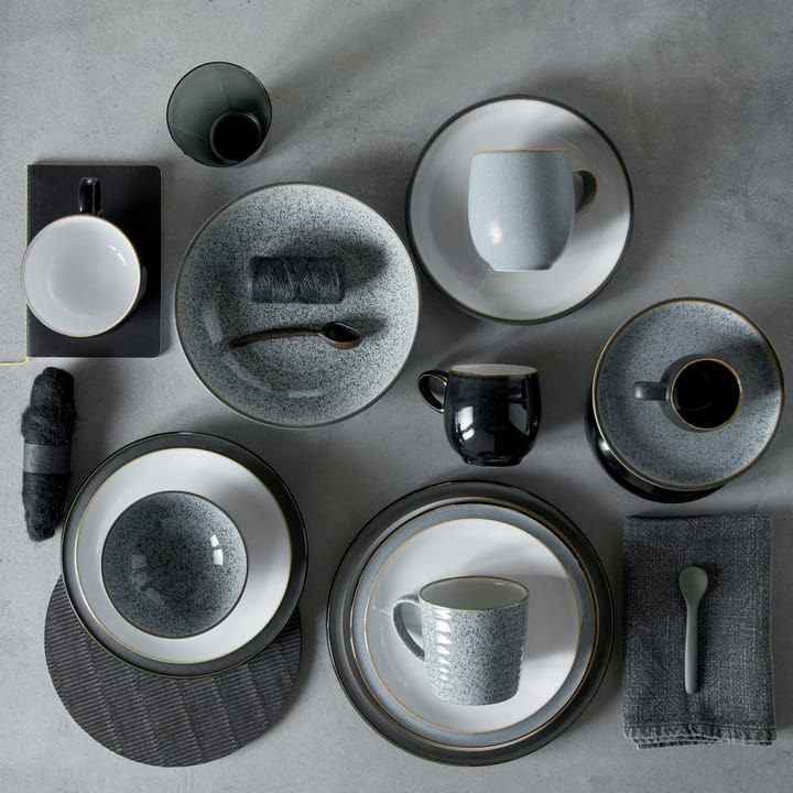 Studio Grey coupe -lautanen, 17 cm, Graniitti Denby