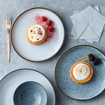 Studio Grey coupe -lautanen, 26 cm - Graniitti - Denby