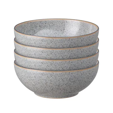 Studio Grey coupe -murokulho 17 cm, 4-pakkaus - Graniitti - Denby
