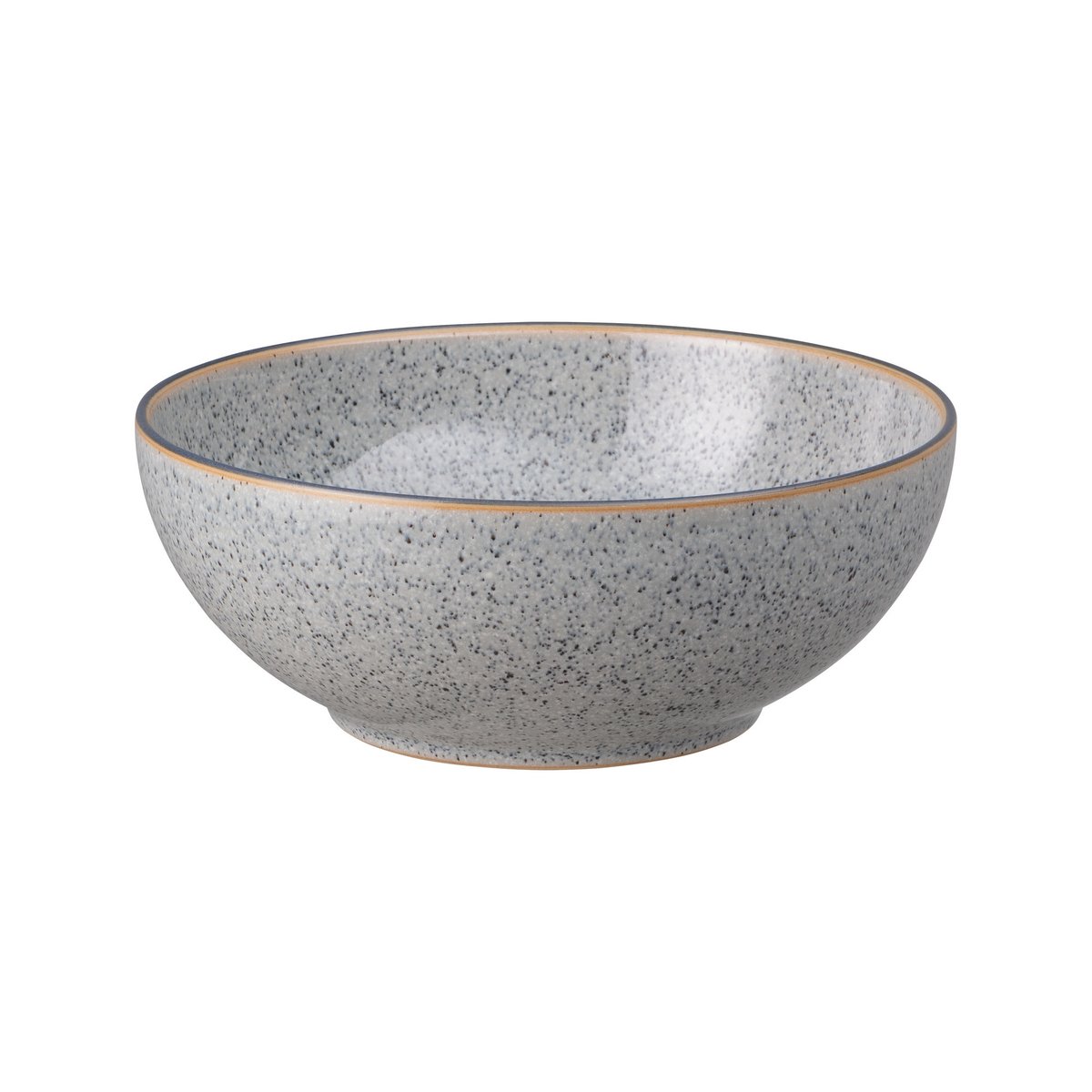 Denby Studio Grey coupe -murokulho 17 cm Graniitti | Skandinaavinen Sisustus | Aamiaiskulhot | Harmaa