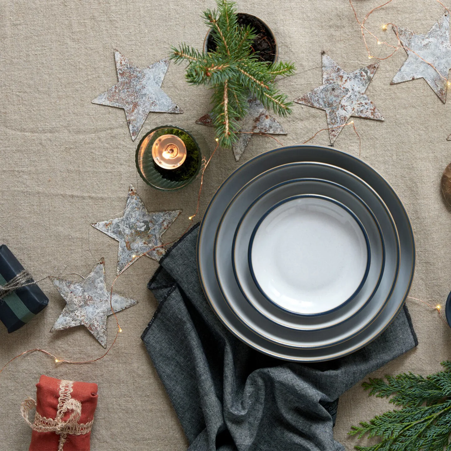 Studio Grey -kulho, 20,5 cm, Graniitti Denby