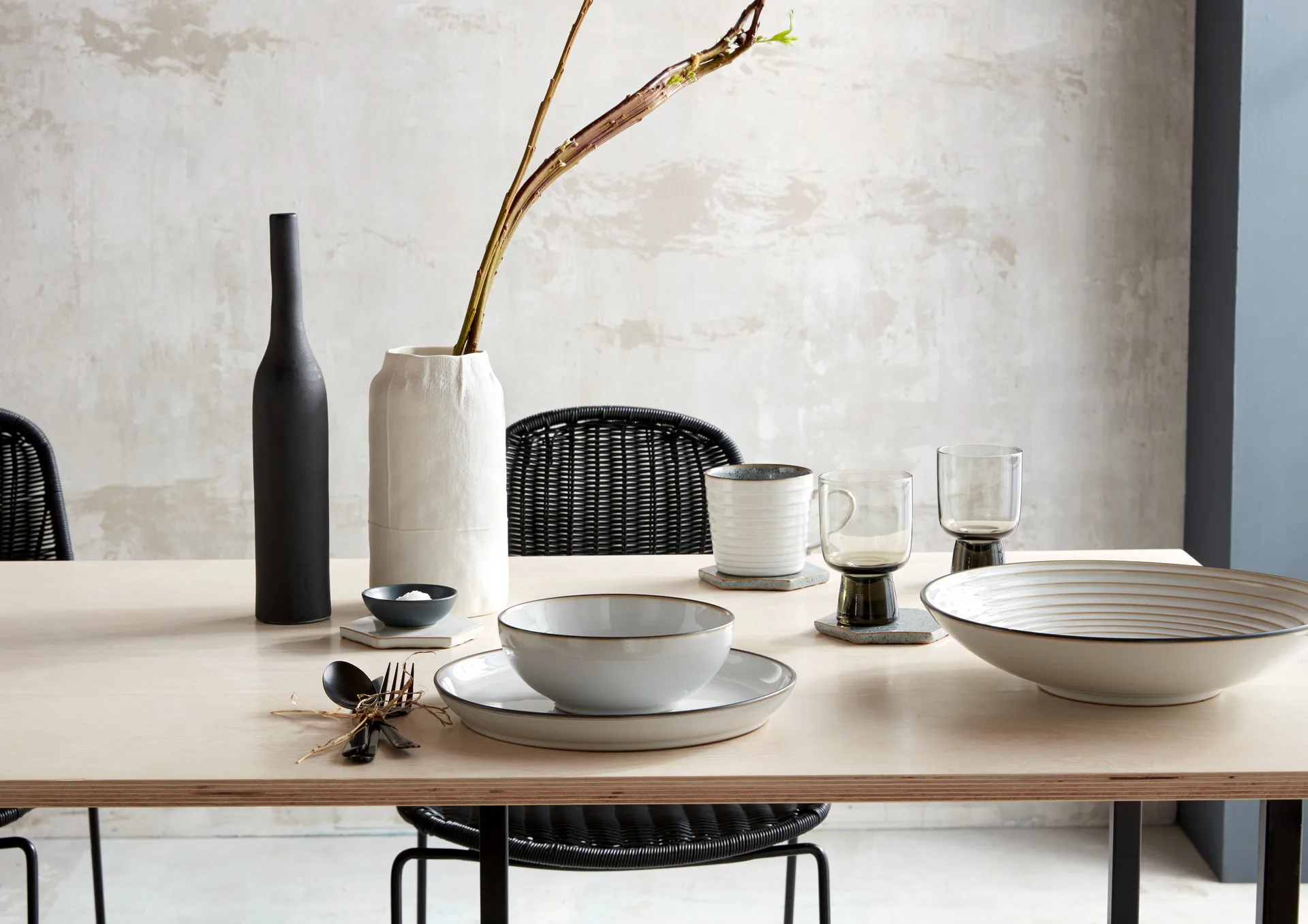 Studio Grey uritettu muki 40 cl, Quartz Denby