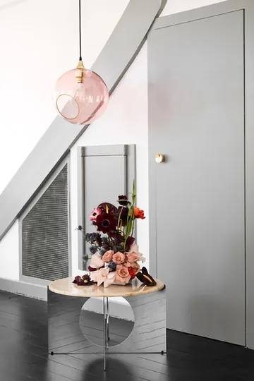 Ballroom riippuvalaisin XL Ø32 cm - Ruusunpunainen - Design By Us