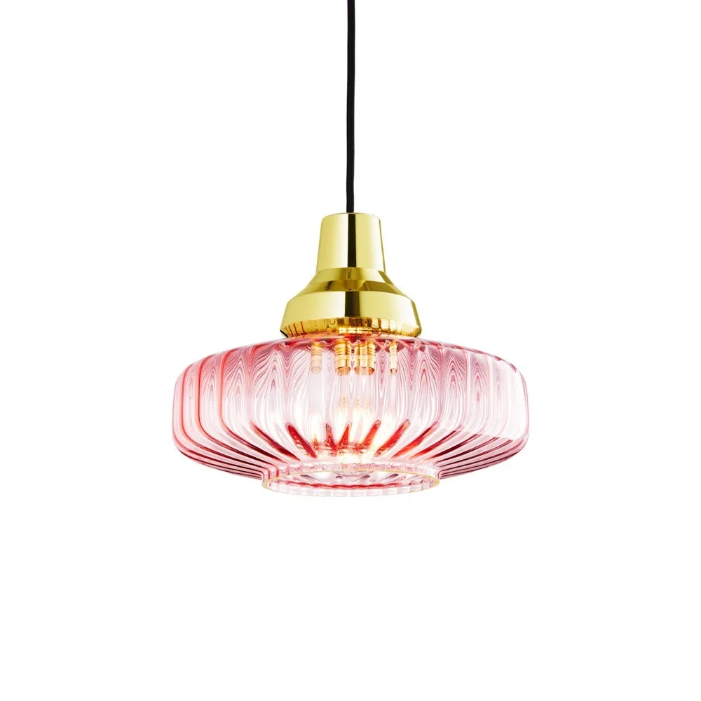 New Wave Optic riippuvalaisin Ø26x21 cm, Ruusu Design By Us