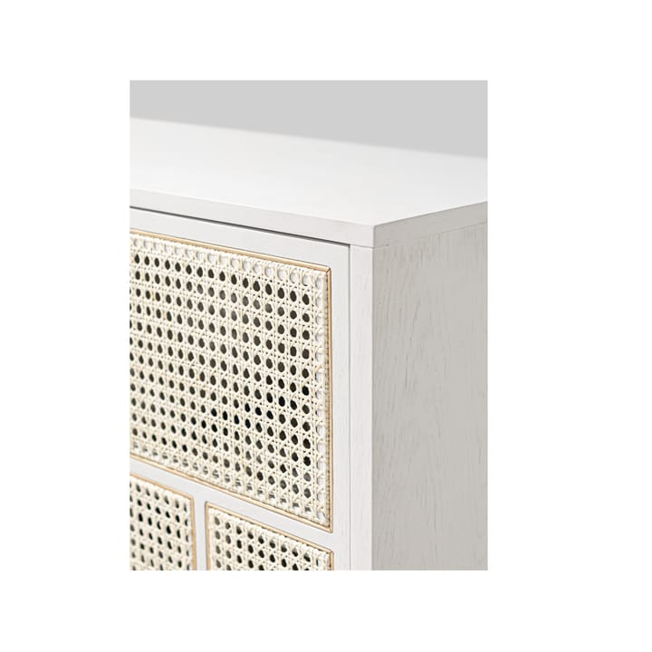 Air vitriinikaappi, Valkoinen, rottinki Design House Stockholm