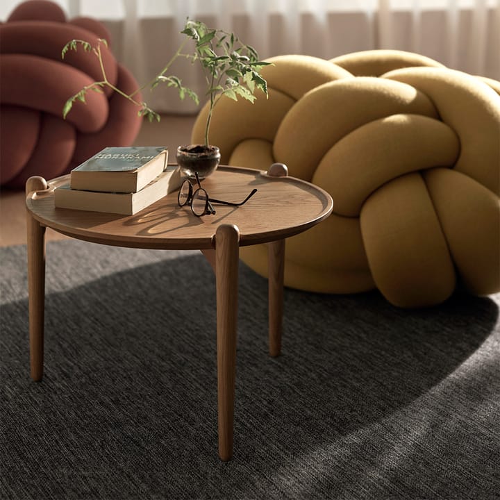 Aria soffbord Ø90 cm, Tammi 30 cm Design House Stockholm