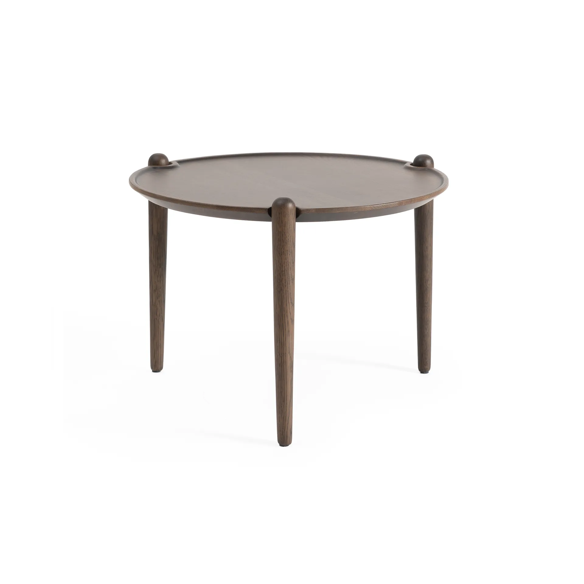 Aria soffbord, Dark oak, Ø50x37 cm Design House Stockholm