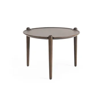 Aria soffbord - Dark oak, Ø50x37 cm - Design House Stockholm