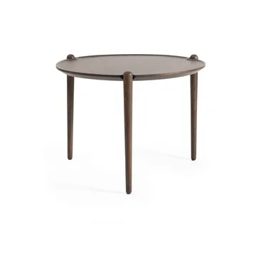 Aria soffbord - Dark oak, Ø60x46 cm - Design House Stockholm