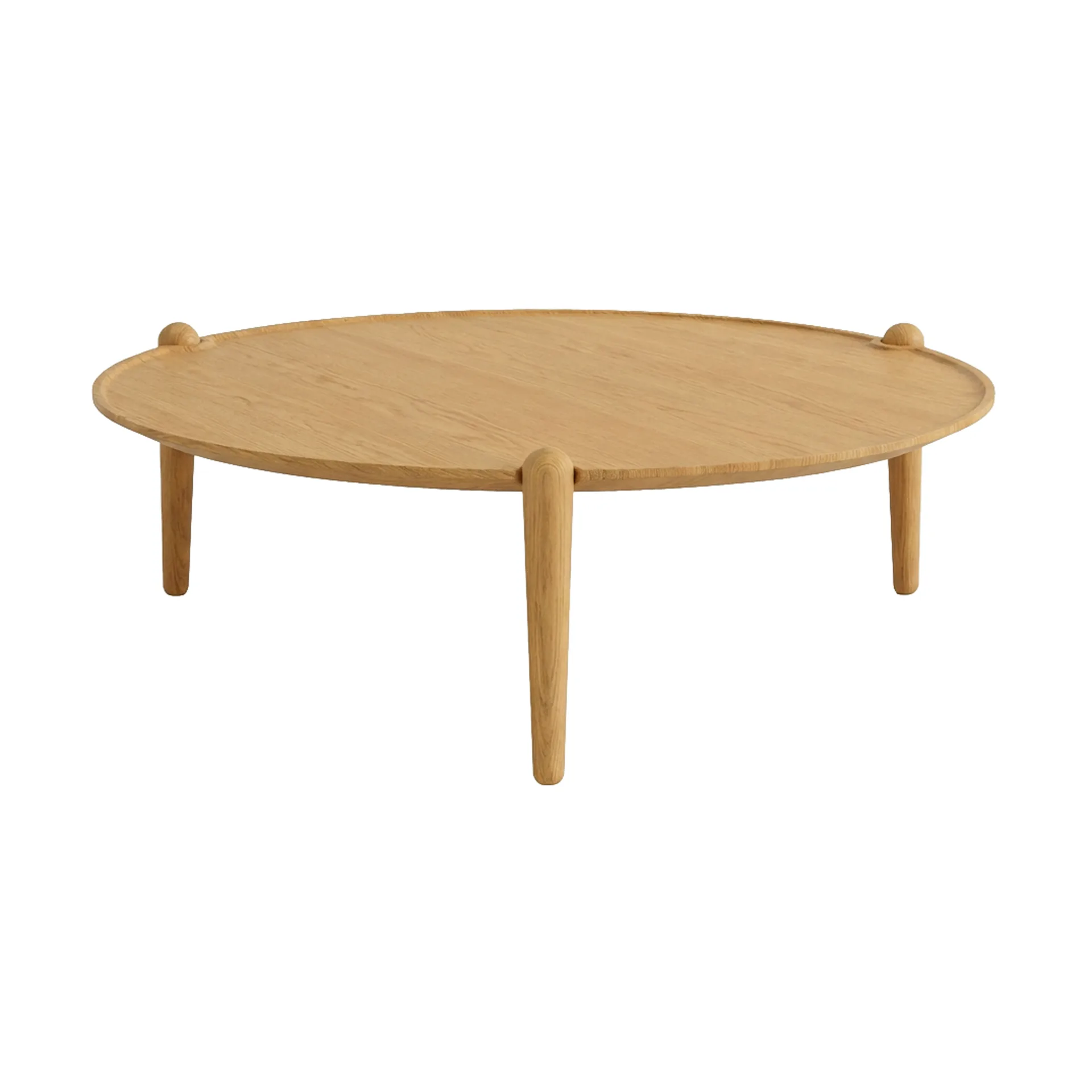 Aria soffbord, Tamm, Ø90x30 cm Design House Stockholm