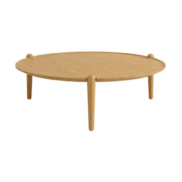 Aria soffbord - Tamm, Ø90x30 cm - Design House Stockholm