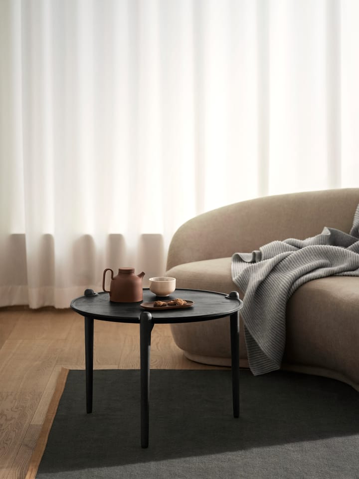Aria sohvapöytä korkea 46 cm, Musta tammi Design House Stockholm