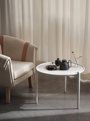 Aria sohvapöytä korkea 46 cm - Valkoinen - Design House Stockholm