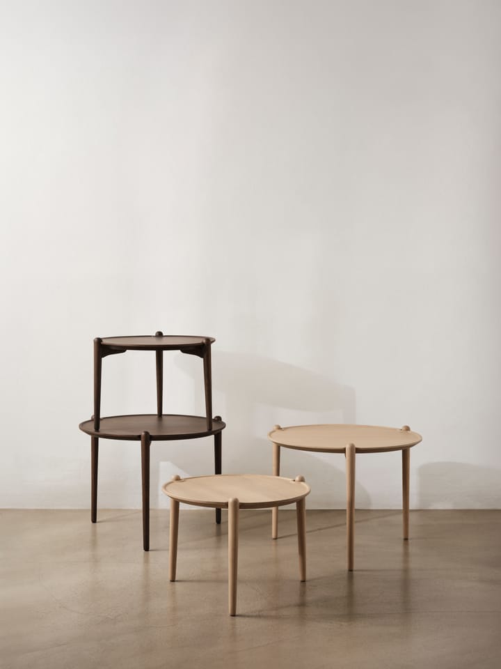 Aria sohvapöytä matala 37 cm, Light oak Design House Stockholm