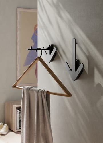 Arrow koukku - musta - Design House Stockholm
