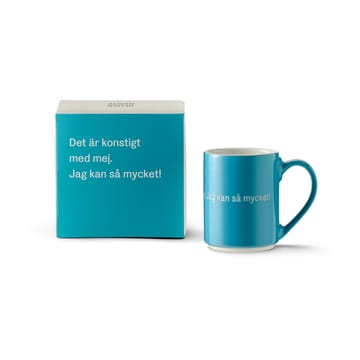 Astrid Lindgren mugg, det är konstigt med mig... - Ruotsinkielinen teksti - Design House Stockholm